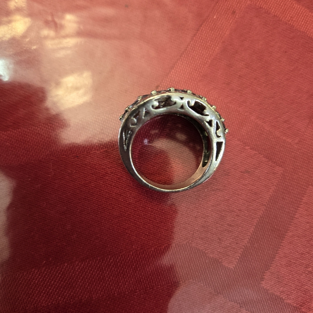 Sterling Silver Iolite Gemstone Ring - image 2